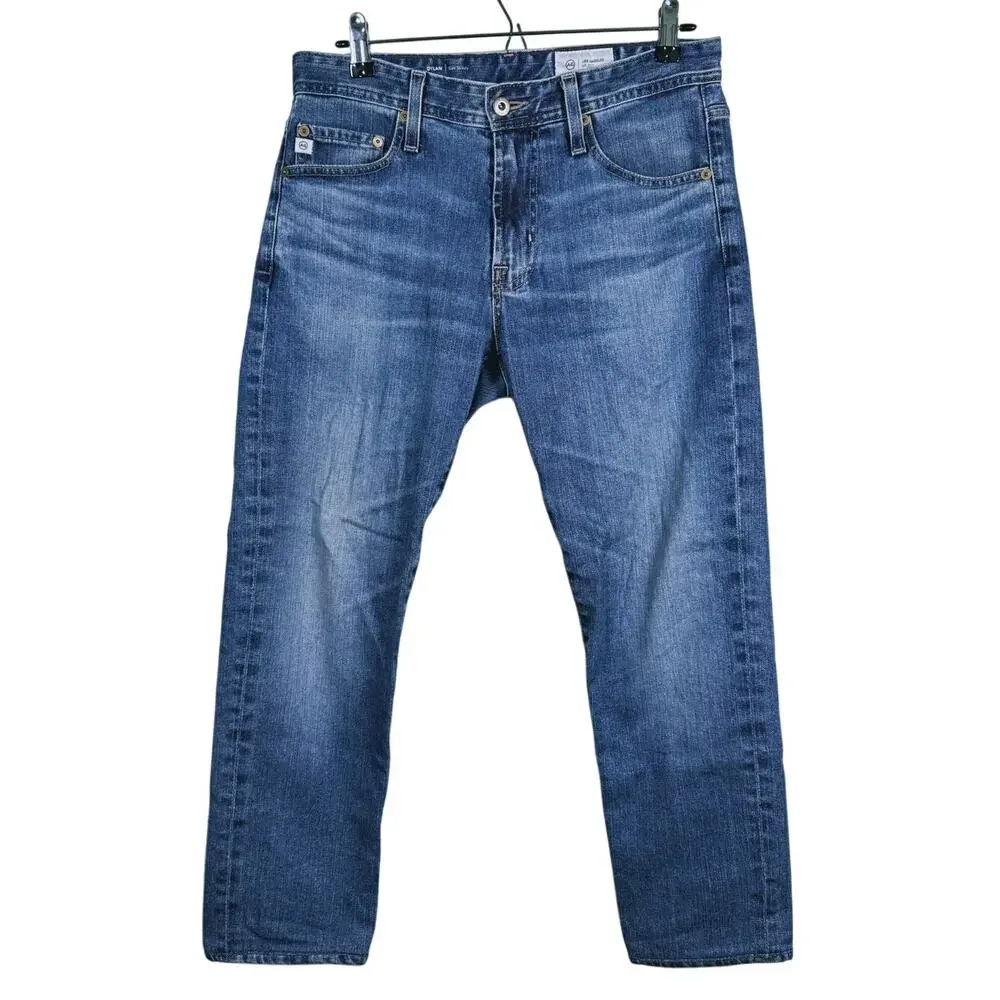 AG Adriano Goldschmied Mens Dylan Slim Skinny Jeans 29x26 Blue Casual Streetwear